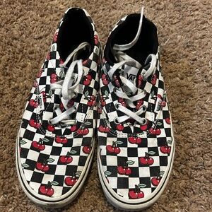 Vans Checkered Cherry Sneakers